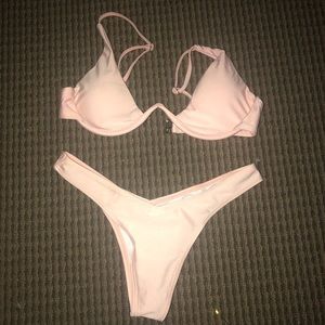 Matching Pink Bathing Suit!!